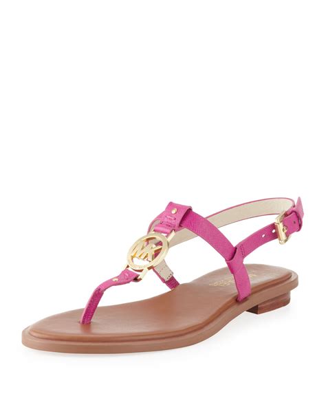 pink michael kors sandals